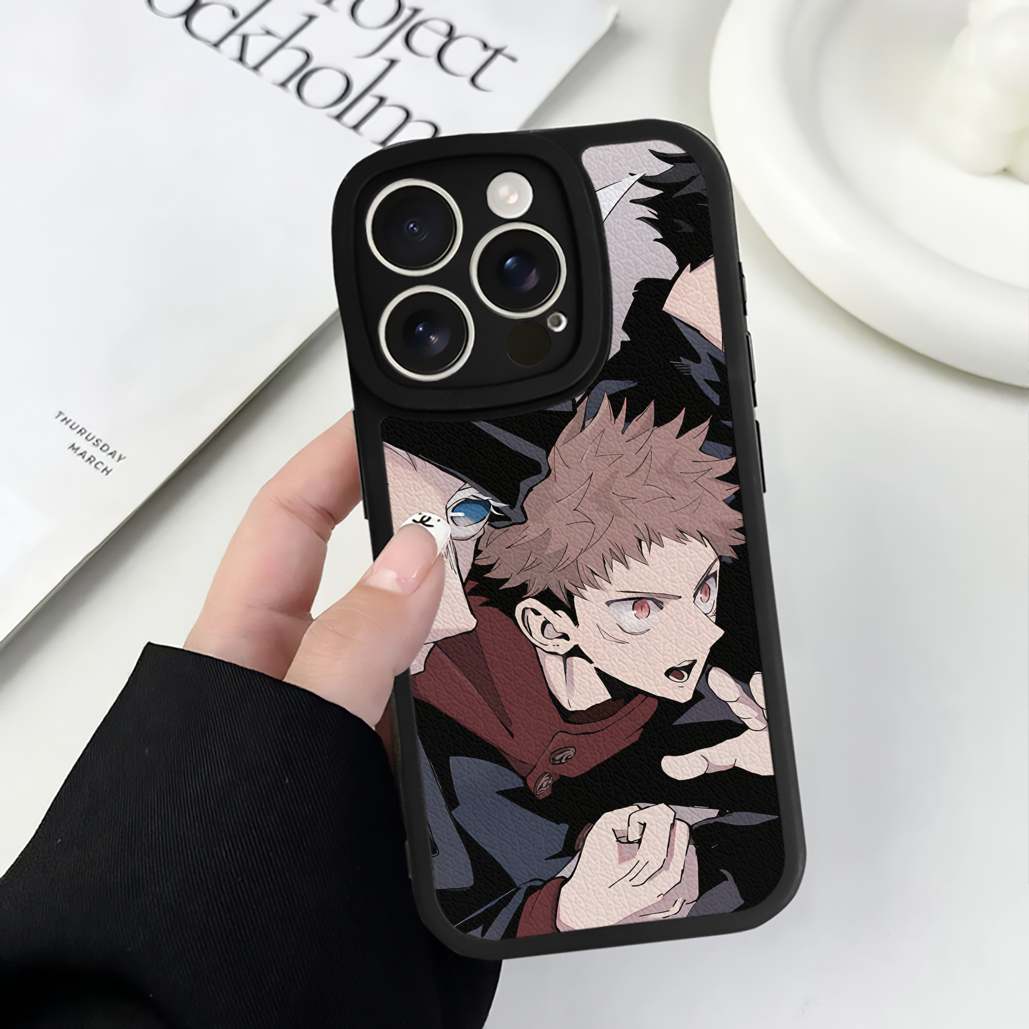 （画像用） SPY×FAMILY间谍家家酒 【iPhone 16シリーズ対応】シリコンスマホケース（レザー調） 材質：シリコン